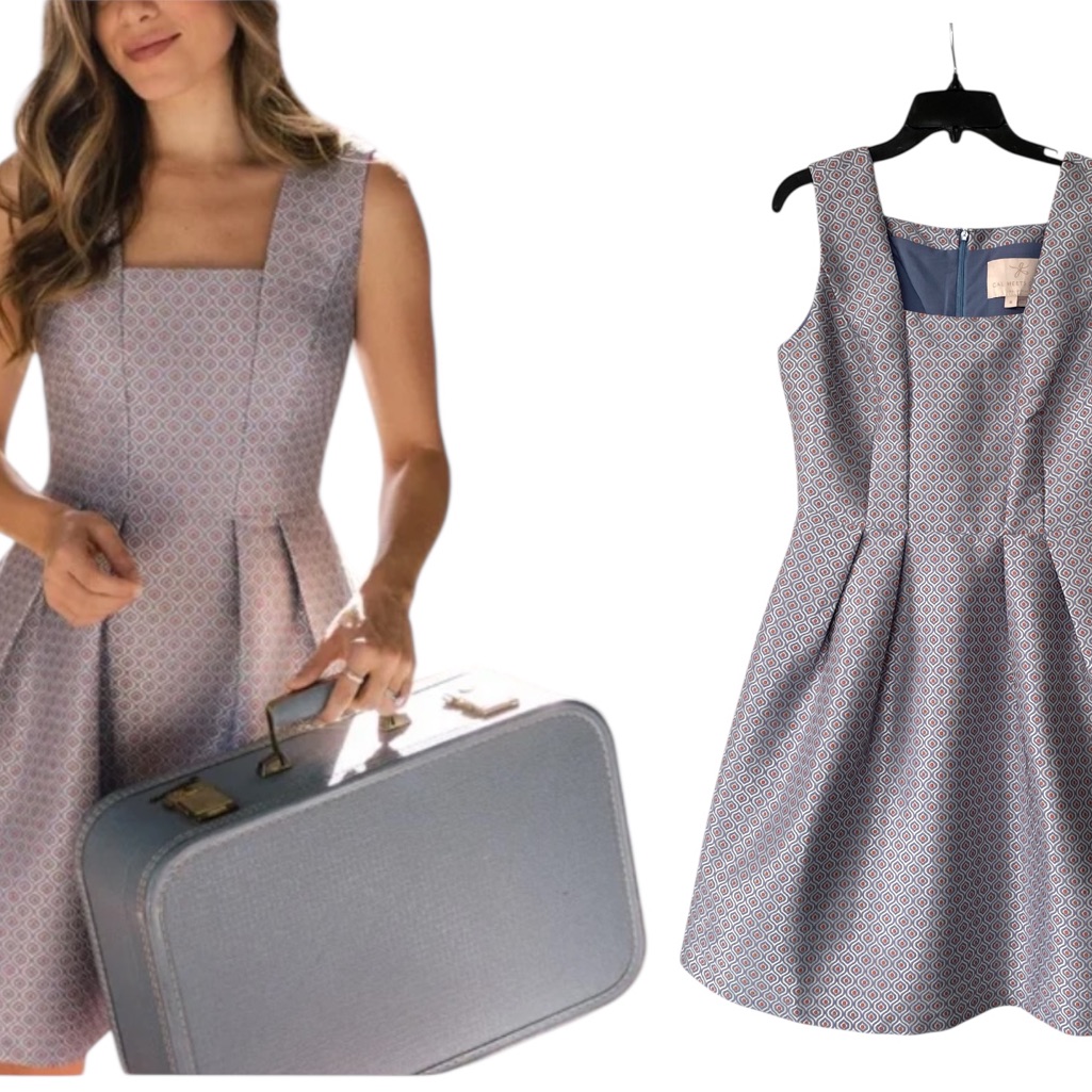 170$ Nwt Gal Meets Glam Cosette Mod Jacquard Dress Size 6